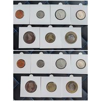 Распродажа !!! Гибралтар 7 монет (1, 5, 10, 20, 50 пенсов, 1, 2 фунта) 2013-2016 гг. UNC