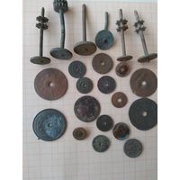 Крутилки от керосиновых ламп. 22 шт.