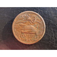 Мексика. 20 центаво. 1945. С 20 копеек. Распродажа коллекции. Смотрите другие лоты.