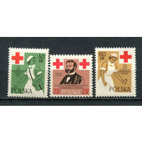 Польша - 1959 - Красный крест - [Mi. 1120-1122] - полная серия - 3 марки. MNH.  (Лот 92HD)-T4P34