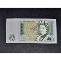 1 фунт 1981-1984 года. Великобритания. UNC. Распродажа.