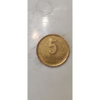 Аргентина 5 сентавос 2005