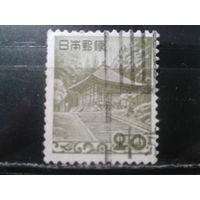 Япония, 1954. Стандарт. Золотой зал храма Тюсон-дзи