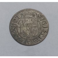 Россып Паўтаракаў!, 1622, Быдгощ. Малая корона на Ав. 5-ти конечные звезды у креста