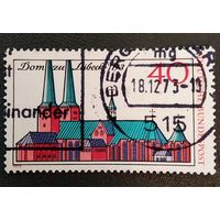 Марка Германия 1973 год 800 лет Любеку