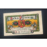 Нотгельд 10 пфеннигов