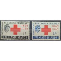 Британские колонии. Фолклендские острова. 1963 SG212,213 MLH