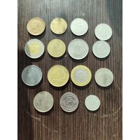 Лот монет разных стран