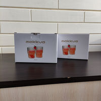 Набор стаканов Makkua Ribbed Glassware