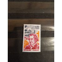 1973 Франция Эрнест Ренан историк религии MNH** выпускалась одиночкой (1-10)