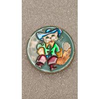 Знак значок Кот в сапогах САЗ,200 лотов с 1 рубля!!!