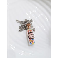 Кулон пузырек "Bertie Bott's/Драже Берти Боттс" конфетки из лавки кондитерской в Хогсмиде вселенная Гарри Поттера