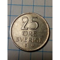 25 эре Швеция 1967 год