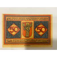 50 пфеннигов (нотгельды) 1921 г. Германия.