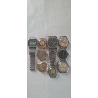 ЛОТ НАРУЧНЫХ ЧАСОВ.