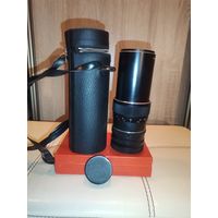 Объектив Porst Super Tele Auto 1:5.6/300mm, плесень на задней линзе.