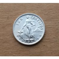 Филиппины под управлением США, 10 сентаво 1945, серебро 0.750