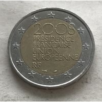 Франция 2 евро 2008 - Председательство Франции в Европейском Союзе во 2-ой половине 2008 года