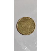 Кипр 10 евроцентов 2008