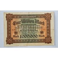 1923 год Германия 1 000 000 марок