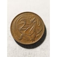 Австралия 2 цента 1966