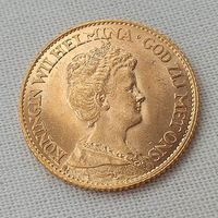 10 гульденов Нидерланды 1917г.