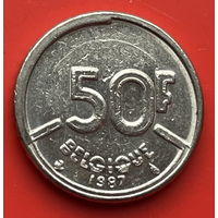 38-08 Бельгия 50 франков 1987 г.