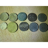 Сборный лот дореформенных монет СССР 2