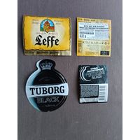 Пивные этикетки по 20 копеек, цена за 1 шт., см. все фото и описание лота, ю-931-12 (3451)