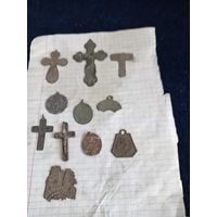 Крестики нательные и медальоны