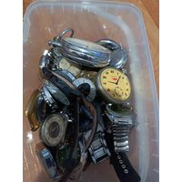 Часы разные много