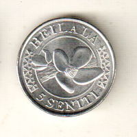 Тонга 5 сенити 2015