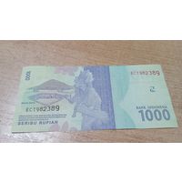 1000 рупий 2016 года Индонезии 982389