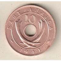 Британская Восточная Африка 10 цент 1941