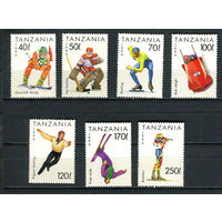 Анзания - 1994 - Зимние Олимпийские игры - [Mi. 1705-1711] - полная серия - 7 марок. MNH.  (Лот 85HS)-TG3P13