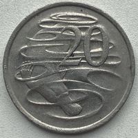 Австралия 20 центов 1981 г.