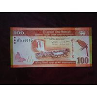 100 рупий Шри-Ланка 2022 г.