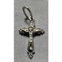 Крестик серебряный 925 проба. 20