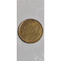 Кипр 20 евроцентов 2008