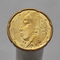 Франция 20 евроцентов 2024