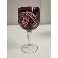 Бокал для вина Нёман, хрусталь. СССР