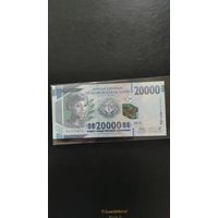 Гвинея 20000 франков, 2015г.