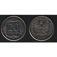 Польша y280 20 грош 2016 год (mw) (_alb2