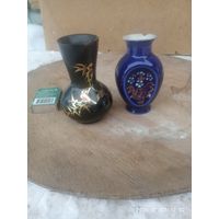Миниатюрные Вазачки. Одна Китайская или Японская, другая СССР с дефектом