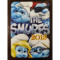 Календарик Смурфики 2013г