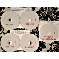 DVD MP3 ERASURE, Vince CLARKE, Andy BELL полная дискография (Synthpop, Dancepop) - 5 DVD