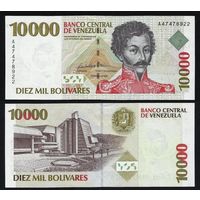 Венесуэла 10000 боливаров образца 1998 года UNC p81 серия А