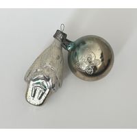 Елочная игрушка домик СССР цена за все К.4
