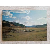 Монголия, Аймак Забхан. Стойбище сельскохозяйственного кооператива