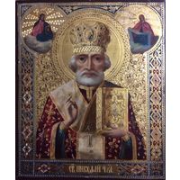 Николай Чудотворец. (Зимний).Мастерская П.П.Удалова. Санкт-П., конец 19ого в.